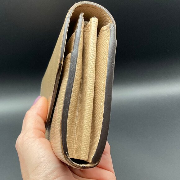 A cond Louis Vuitton Portefeuille Sarah Epi Long Wallet - ivory - Picture 7 of 12